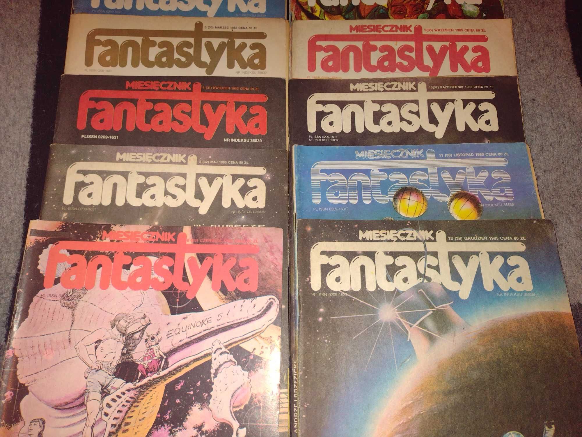 Fantastyka - Kilka numerów