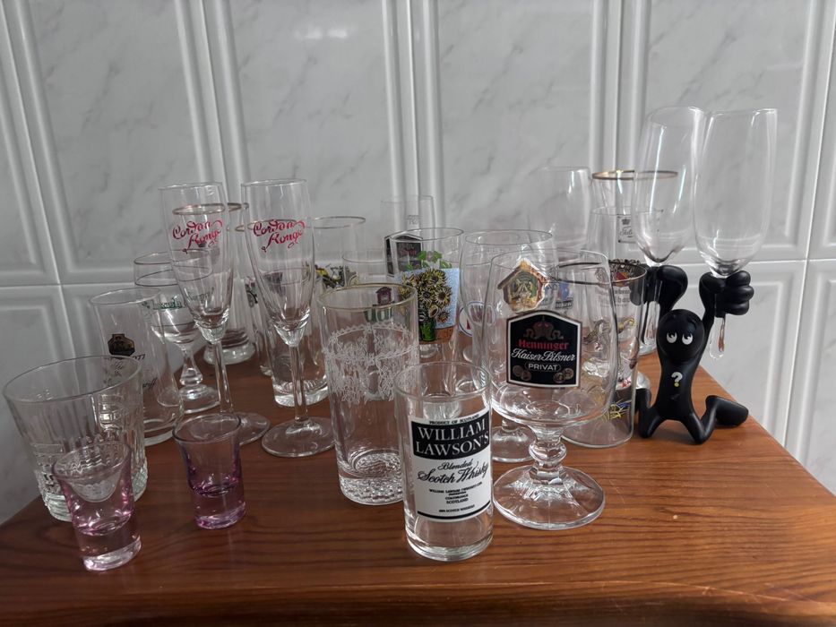 Varios copos otimo estado