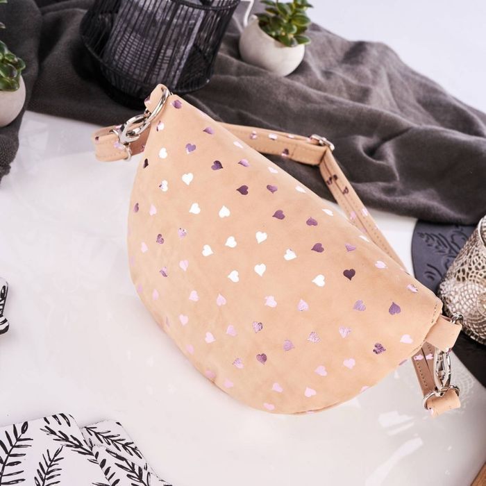 Młodzieżowa skórzana saszetka na pas Paolo Peruzzi Z-15-SR