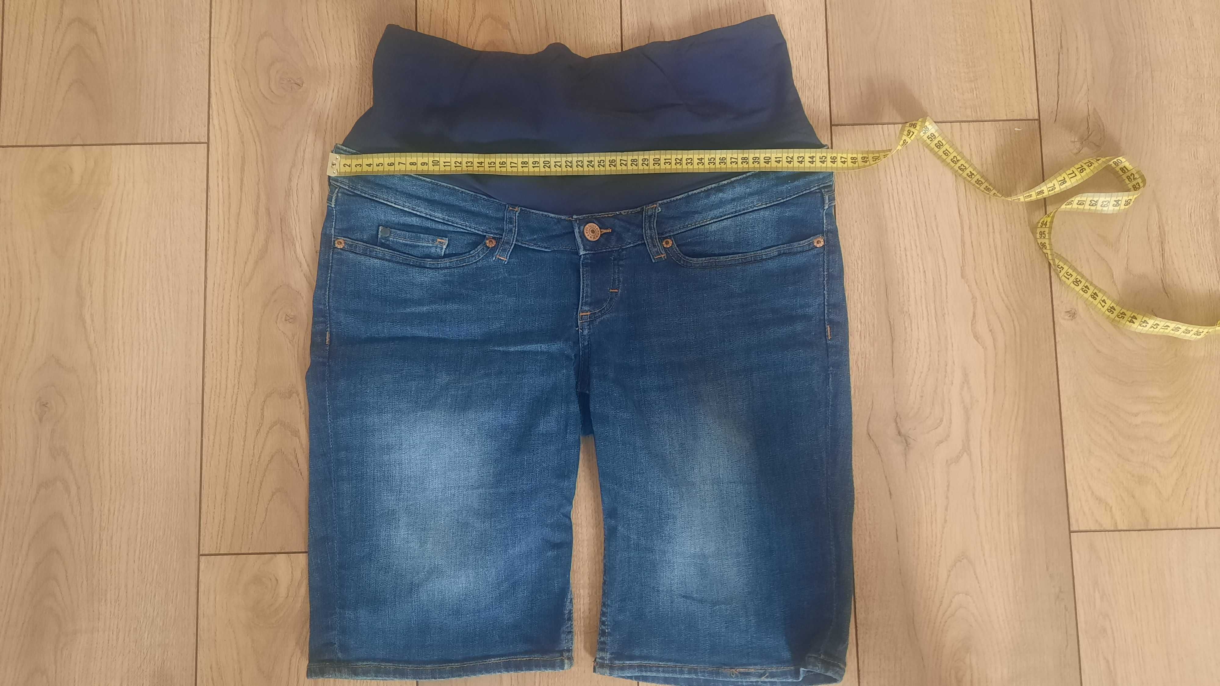 Spodnie ciążowe jeans H&M rozmiar 34