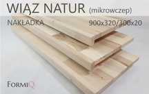 Nakładki wiąz natur mikrowczep 900x320/300x20/40