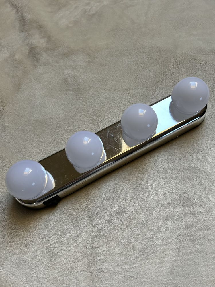 Lampki led na lustro oświetlenie do makijażu kulki