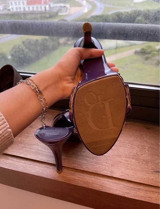 Sapatos roxos Dior 37