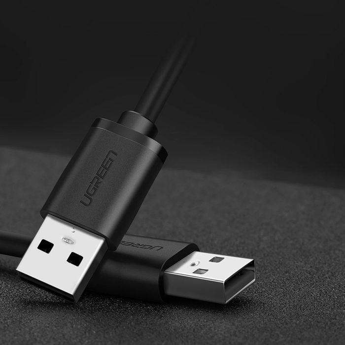 Ugreen kabel USB - USB 2.0 480Mb/s 1.5m czarny