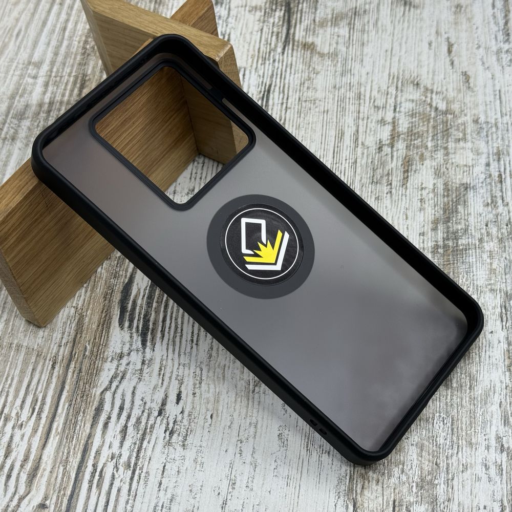 Чехол противоударный на Redmi Note 13 Pro 5G.  Магнит. Кольцо. Чохол
