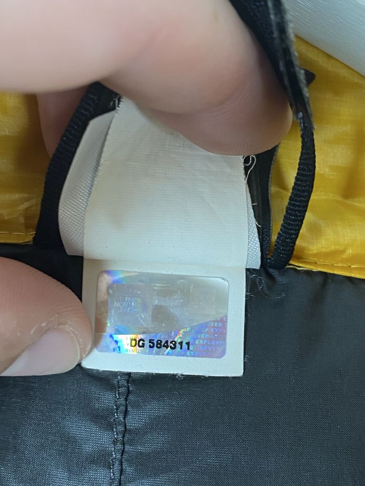 Пуховик The North Face 800 оригинал S