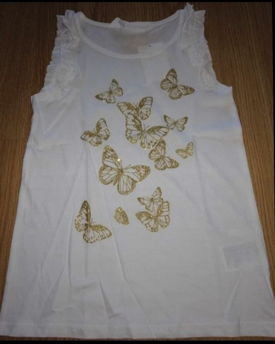 T-Shirt H&M (Novo): 8-10Anos (134-140cm)
