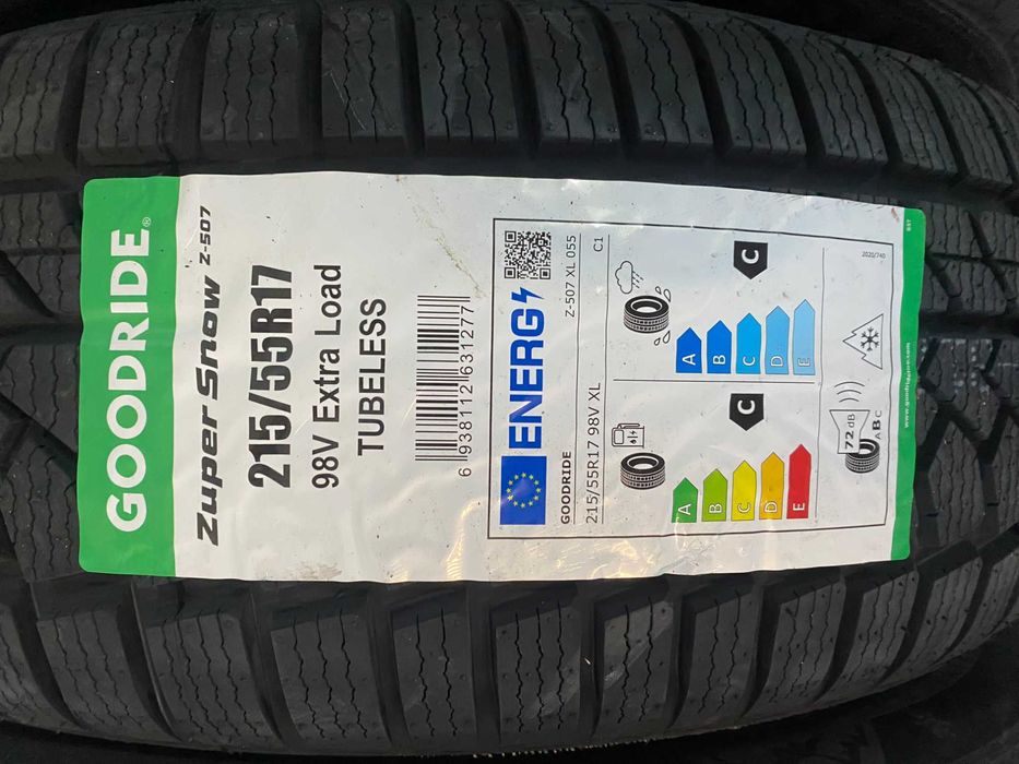4x 215/55 R.17 98V XL FR Goodride Zuper Snow Z-507 rant ochronny 2025