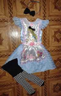 карнавальна платье костюм сукня Алисы Аліса в задзеркаллі