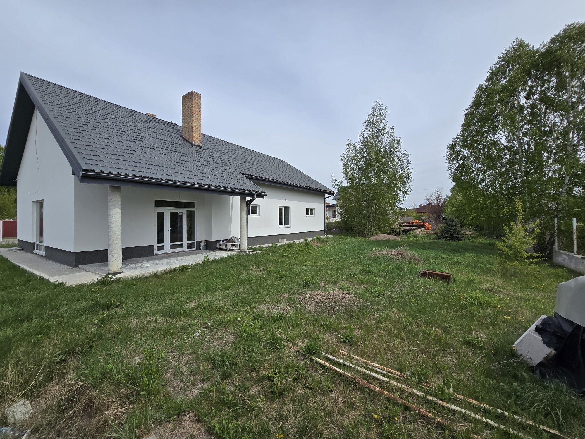 Будинок 230 м2 частковий ремонт біля лісу ділянка 12 сот с. Ходосівка