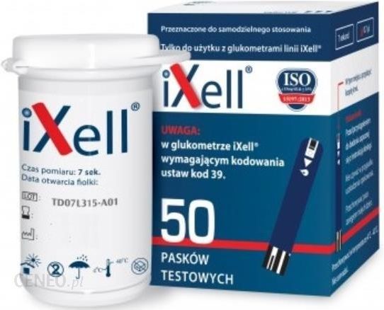 Ixell paski do glukometru 200 szt