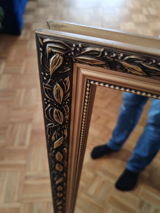 Lustro 48x99 cm prawie 50x100