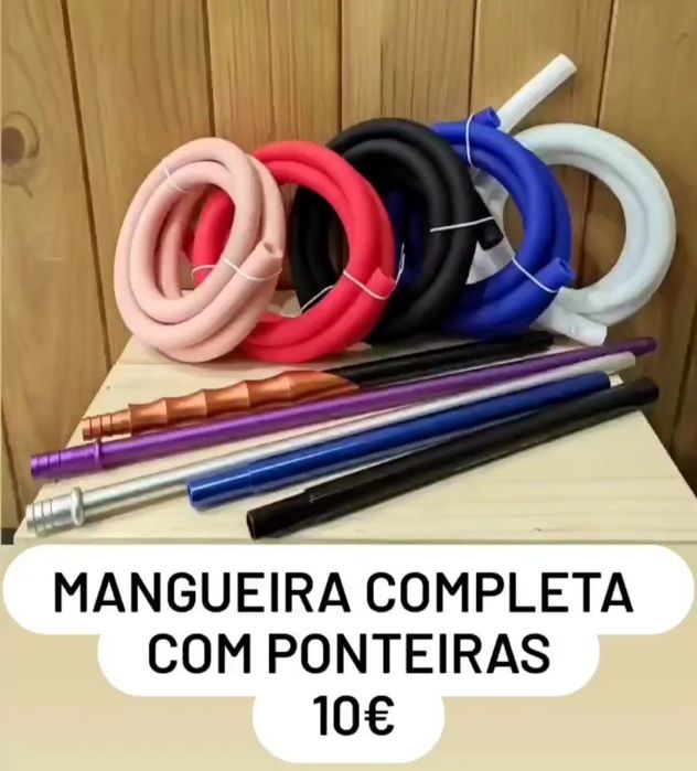 Shisha e acessórios tudo novo