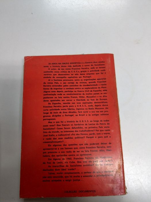 CHiCO Da CUF 26 ANOS Na UNIAO SOVIETICA