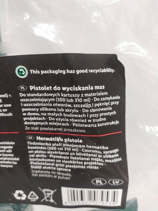 Pistolet do silikonu Parkside