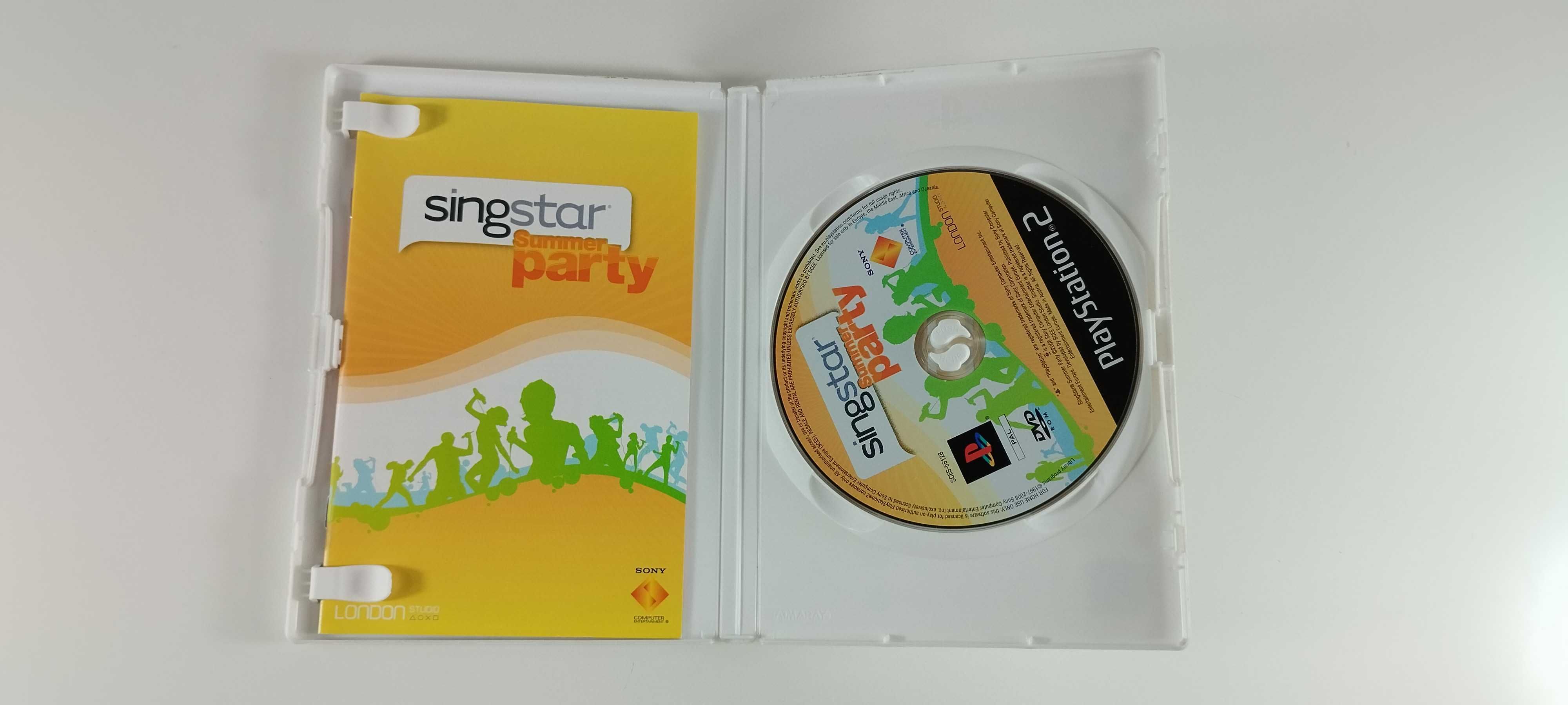 Singstar Summer Party Playstation 2 PS2