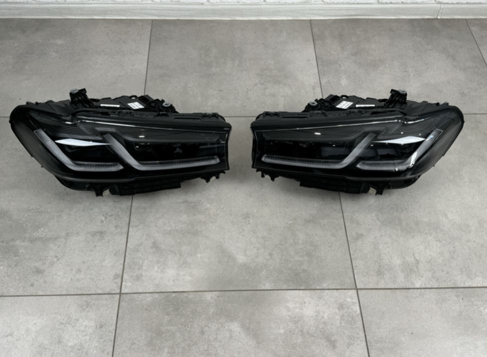Фары BMW G30 Shadow Line LED LCI 2020+ для  G30 G31 2016-2020 оптика