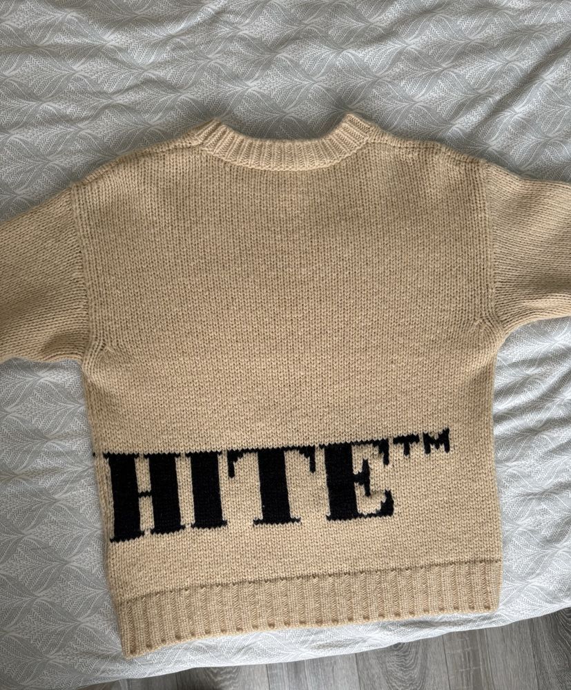 Светр off-white оригінал