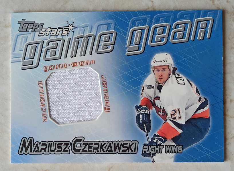 Karty NHL Topps Stars 2000-01 Game Gear Mariusz Czerkawski Jersey