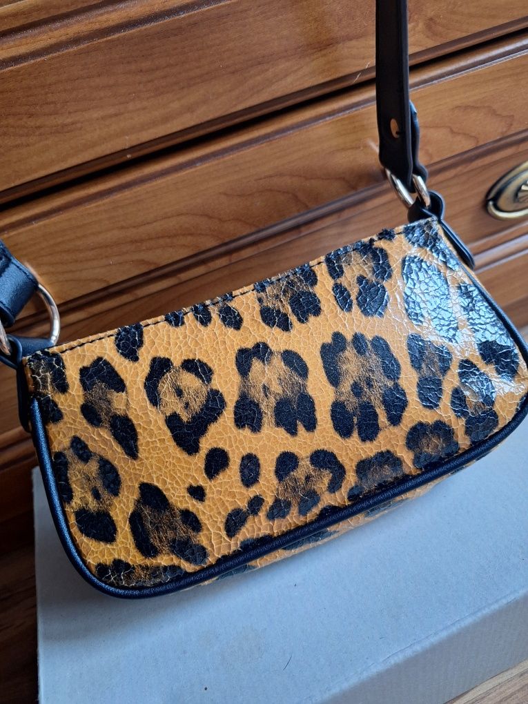 Torebka na ramię panterka mini bag