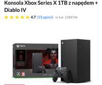 Xbox Series X, 1 Tb w komplecie z Diablo IV plus dodatkowy pad