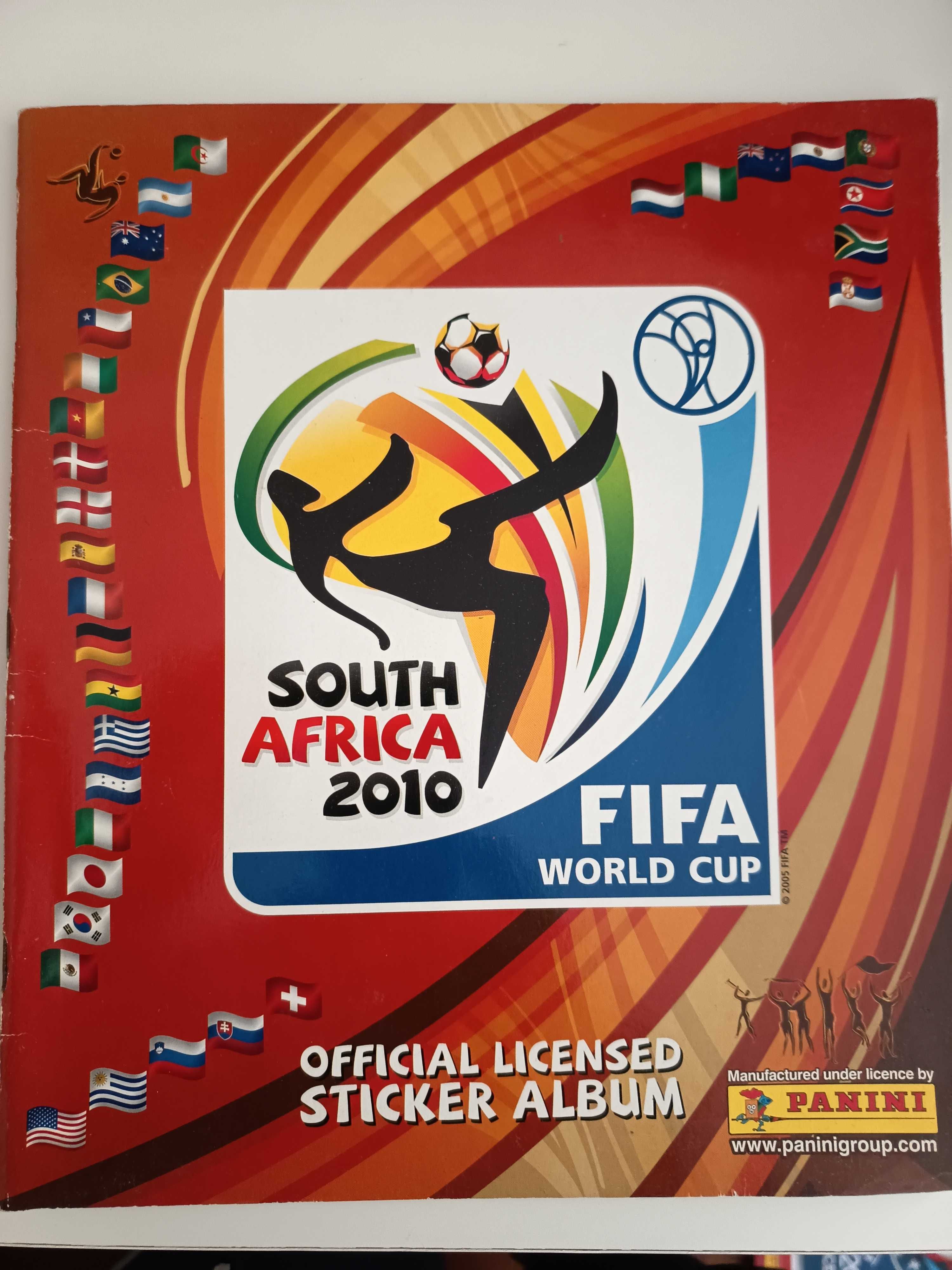 Conjunto de cadernetas Panini- Mundial 2010/2014