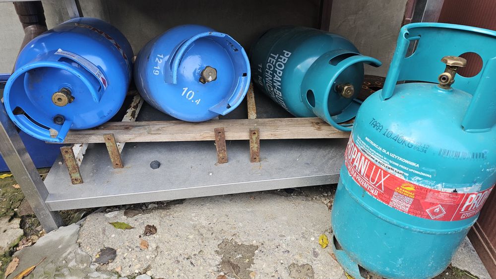 Butle gazowe puste 11kg