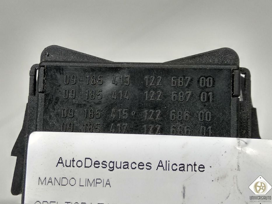 COMANDO LIMPA-VIDROS OPEL TIGRA TWINTOP 2005