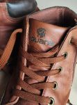 Buty dziecięce IGUANA rozm. 32 | sznurówki + zamek. Brązowe BDB