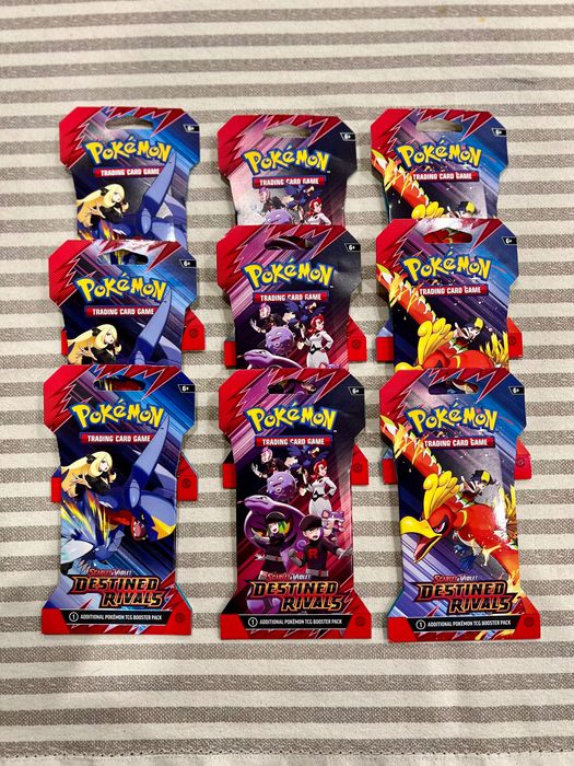 Pokémon Destined Rivals Sleeved Boosters