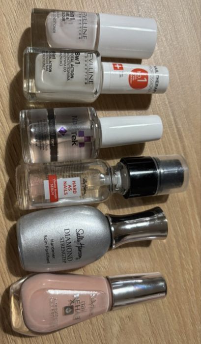 6 odżywek do paznokci Sally Hansen, Nail Tek, Eveline