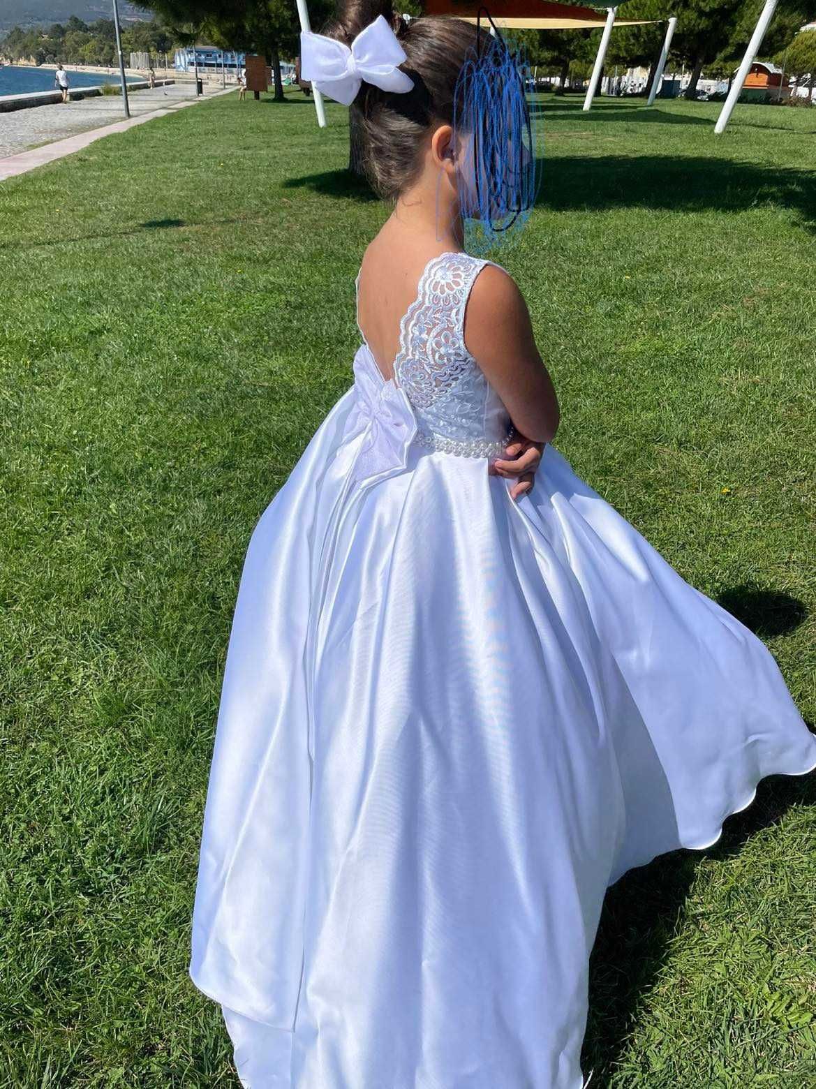 Vestido de Daminha de honra para casamento