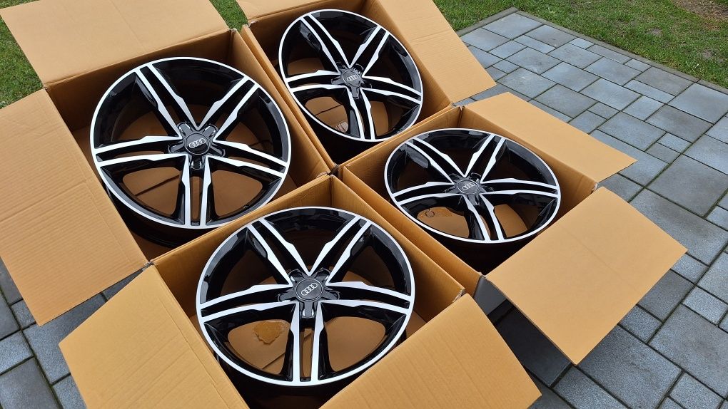 Nowe Alufelgi 5x112 R18 Audi A3 A4 A5 A6 A7 Q3 Q5 Vw Passat B7 B8 Arte