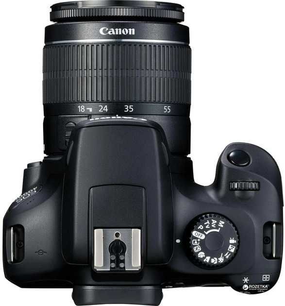Фотоапарат дзеркальний Canon EOS 4000D BK 18-55 гарантія до 23.11.24
