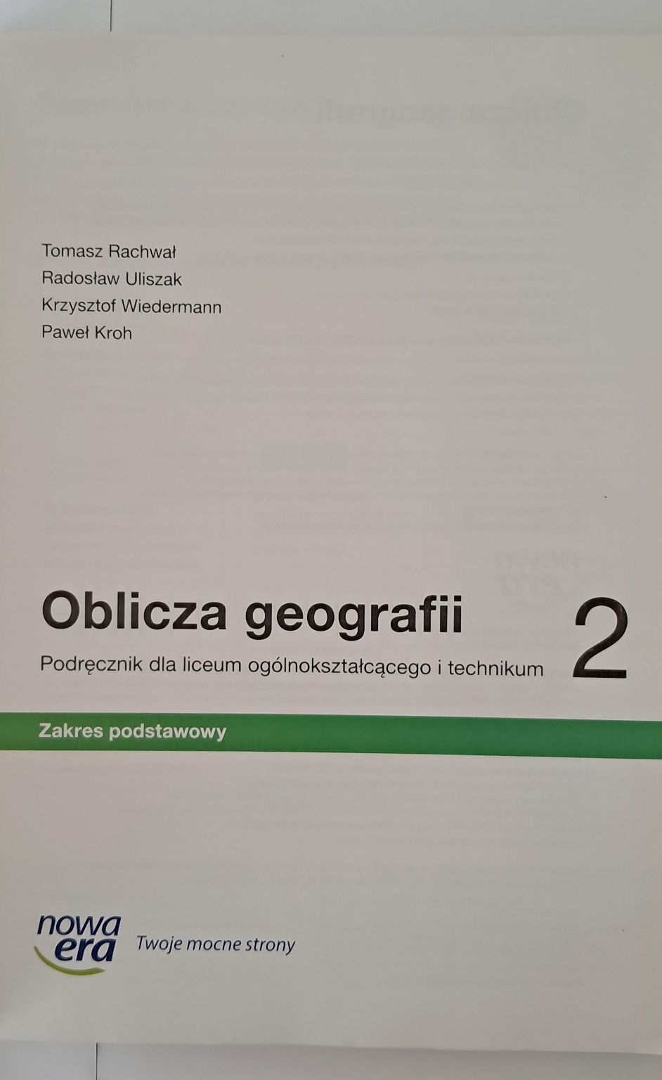 Oblicza geografii 2 podręcznik