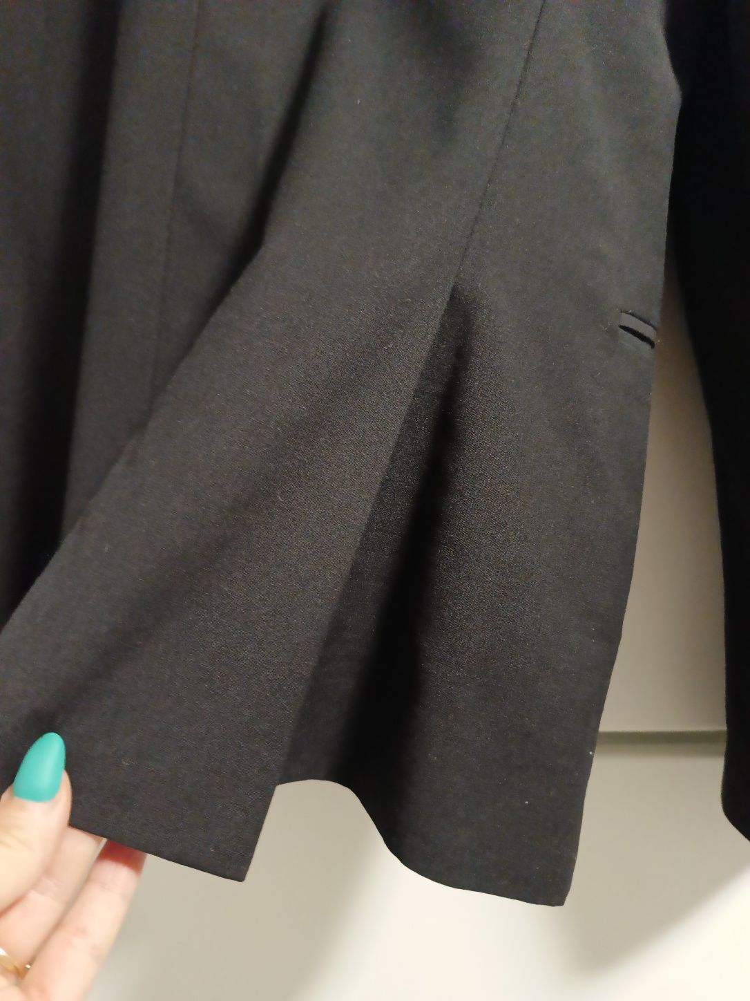 Czarna klasyczna marynarka męska casual friday 44