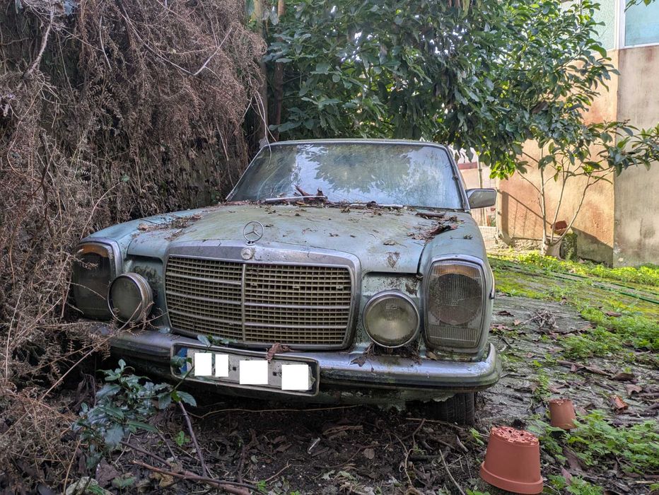 Mercedes W115 240D | Teto de Abrir (livrete) | Projeto para Restauro