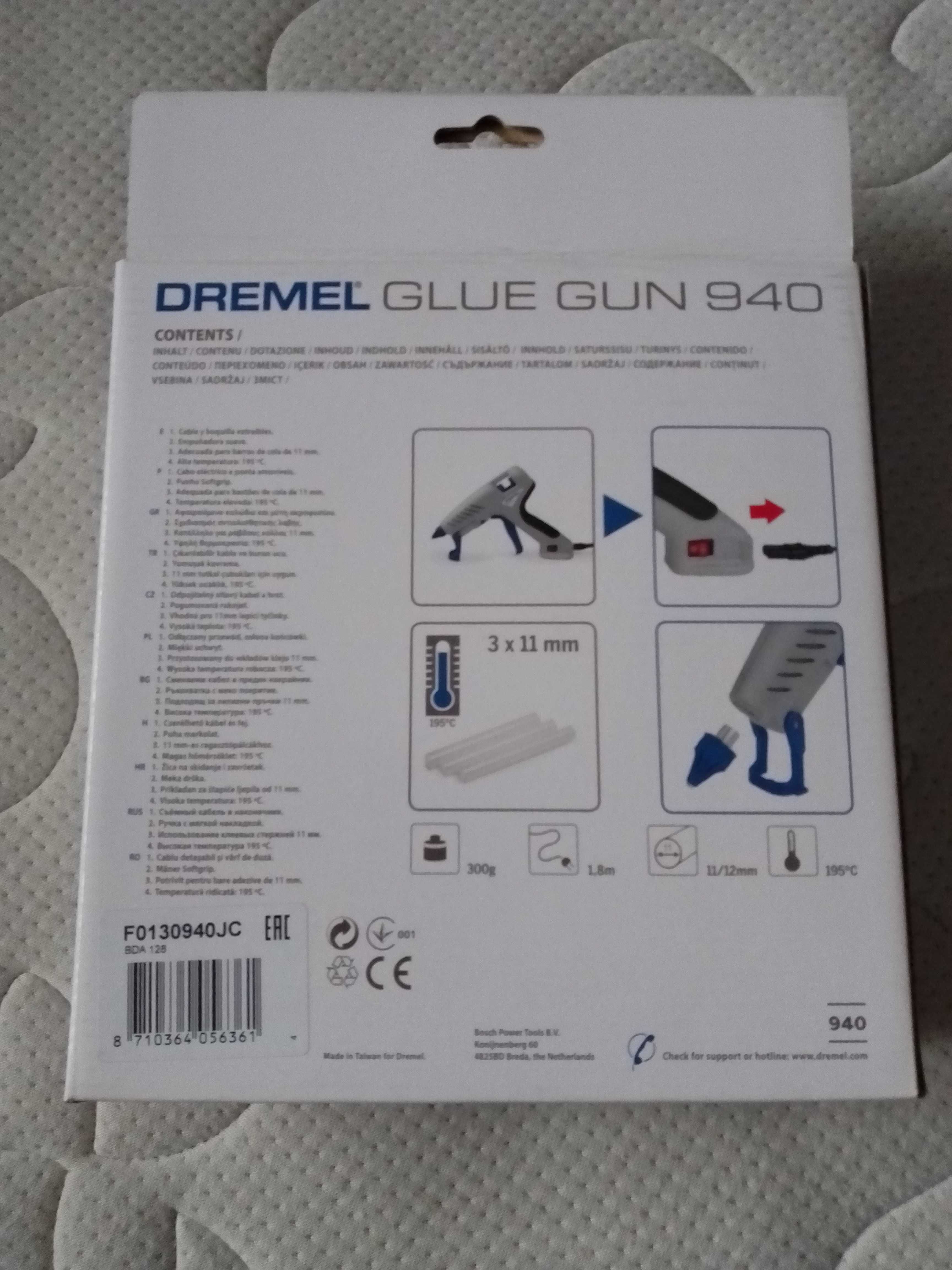 Клеевой пистолет DREMEL 940. Клейовий пістолет + Бонус рукавиці.