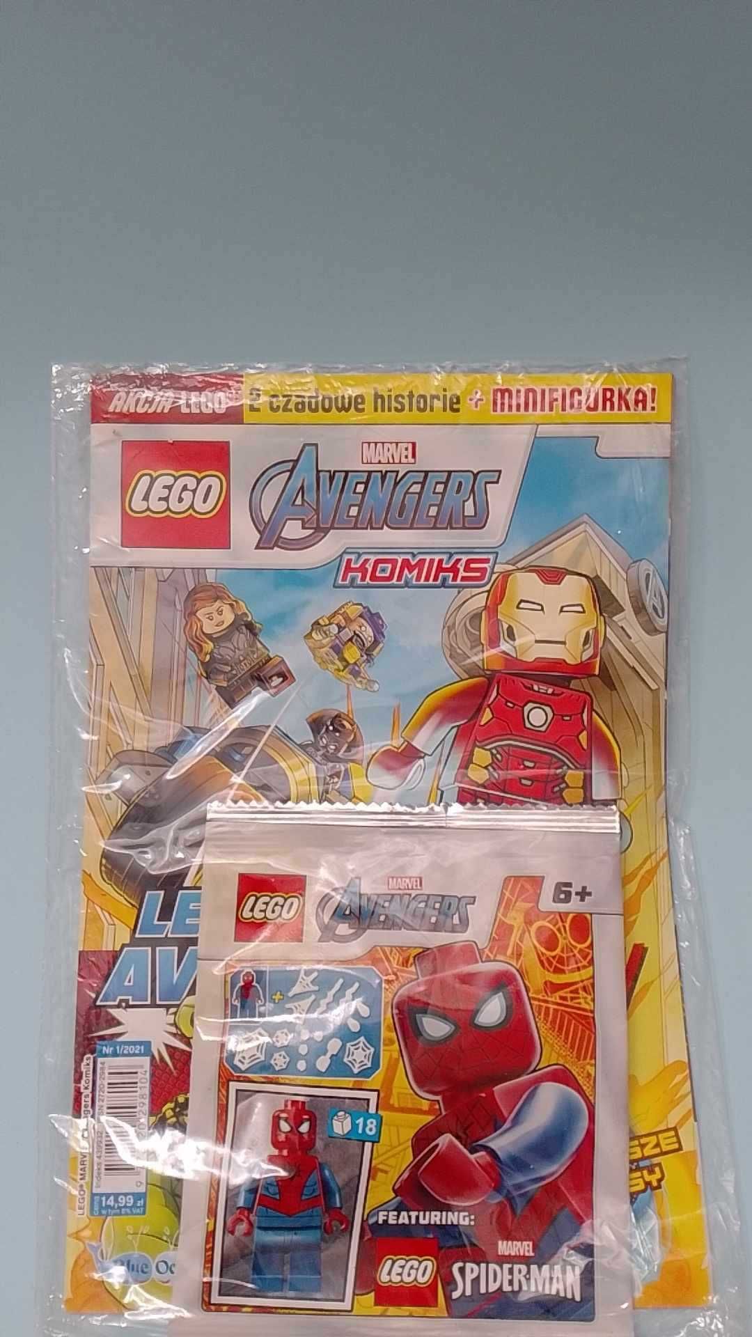 Komiks LEGO MARVEL SpiderMan + sieci