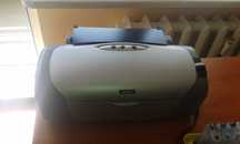 Drukarka Epson Photo Stylus R220 kolorowa, druk CD/DVD, zestaw farb