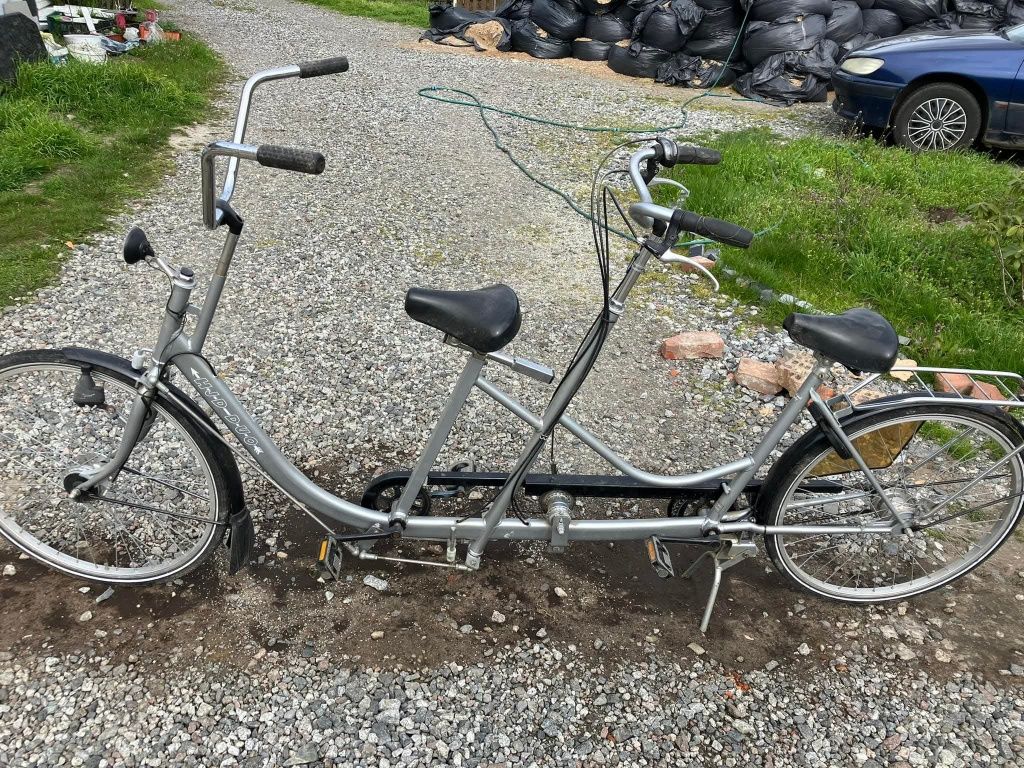 Rower tandem podwójny