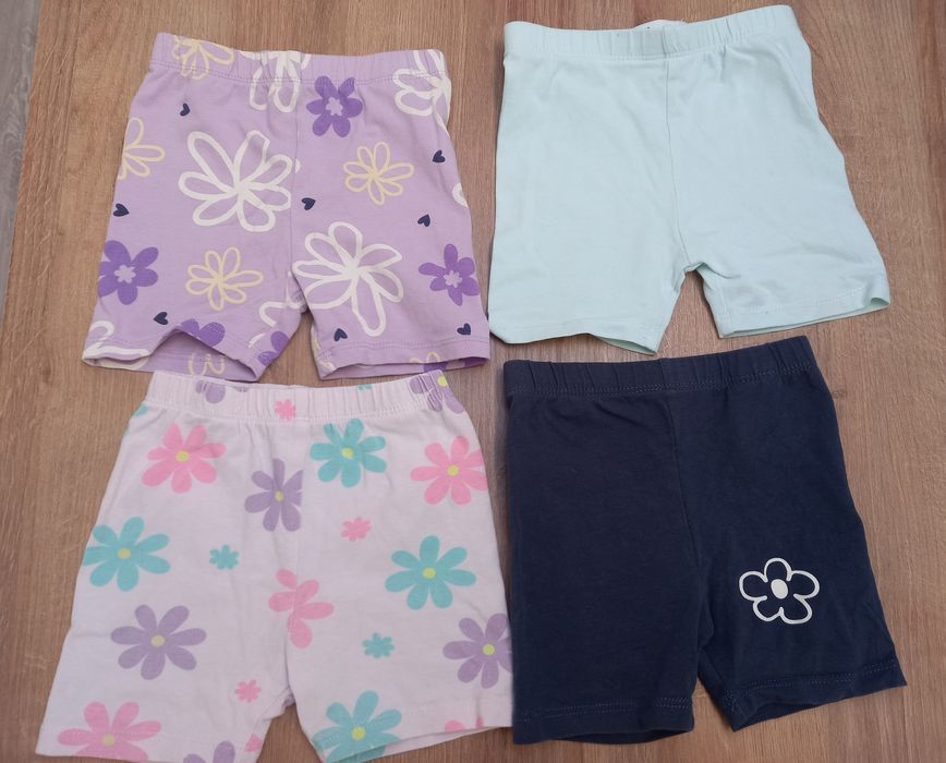 Spodenki dla dziewczynki_80_ 4 szt