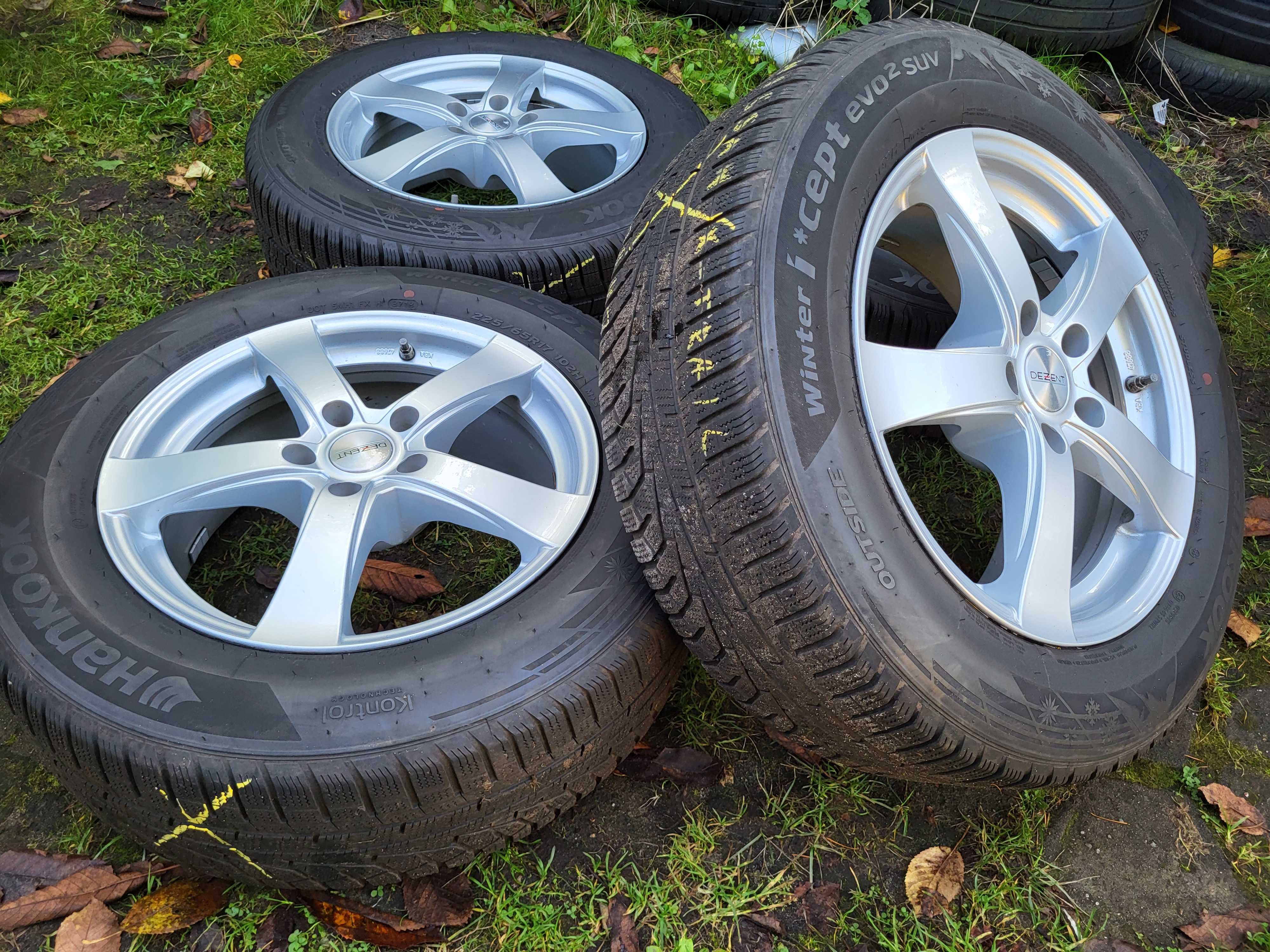 Koła 17" 5x114,3 Honda CR-V Rav4 Sportage IX35 CX-5 CRV Kadjar