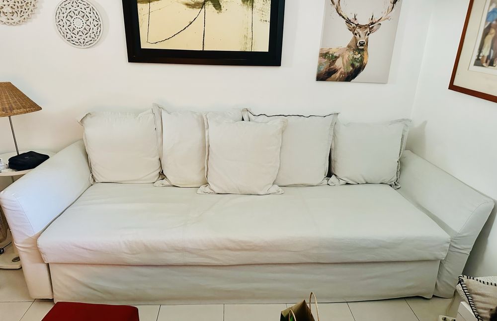 Vendo sofa cama com arrumação