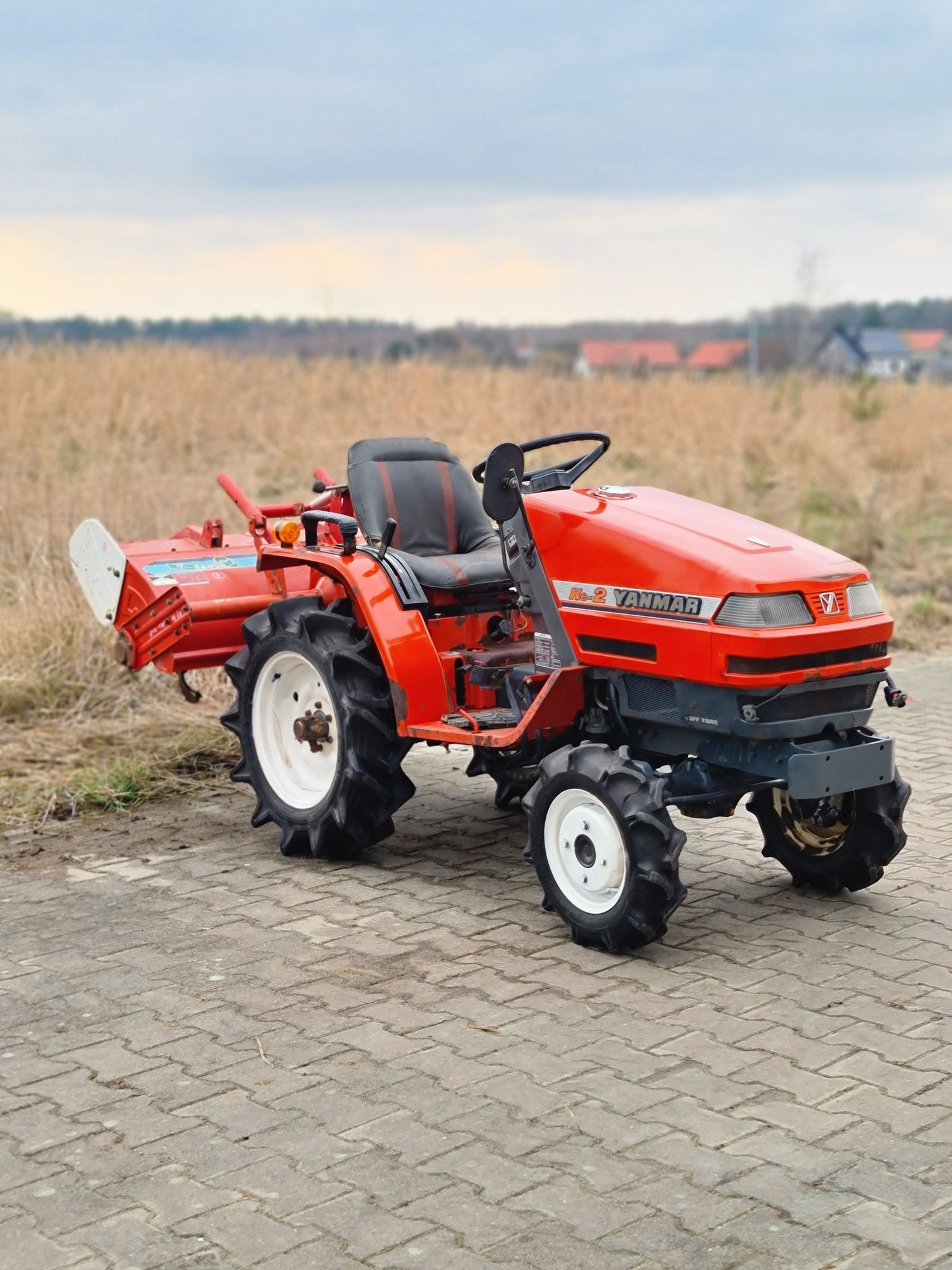 Traktor Japoński YANMAR KE-2 + Glebogryzarka * GLOBAL *