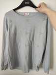 Sweter niebieski w gwiazdki L&T