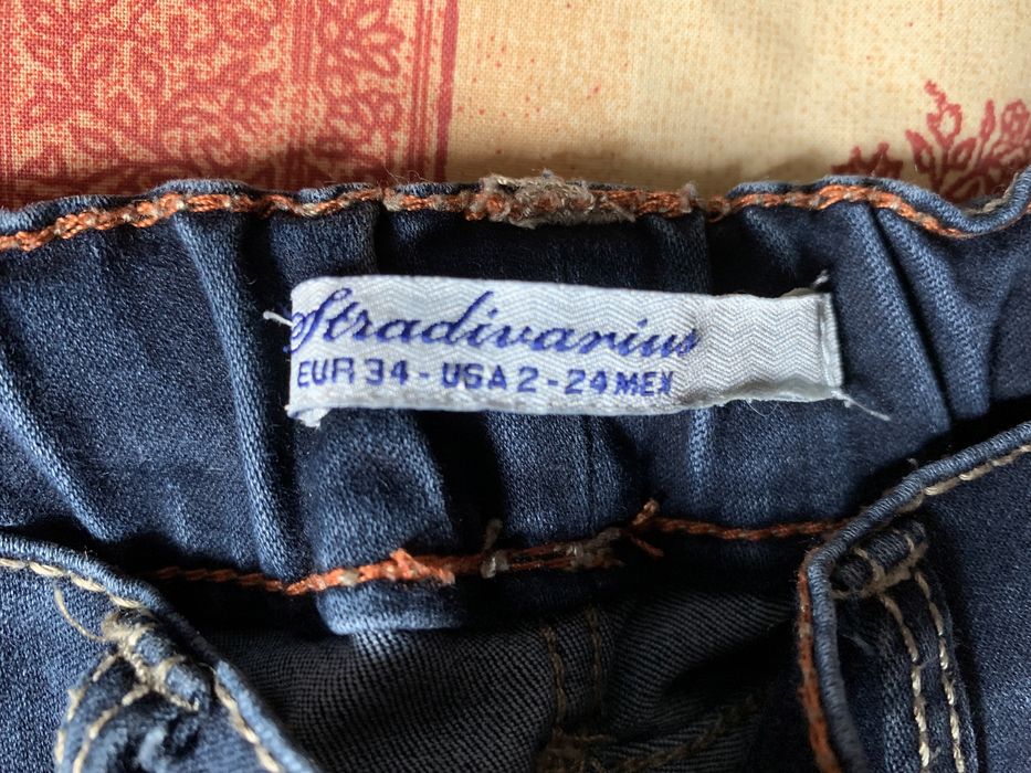 Calças de Ganga Stradivarius, tamanho 34 / XS