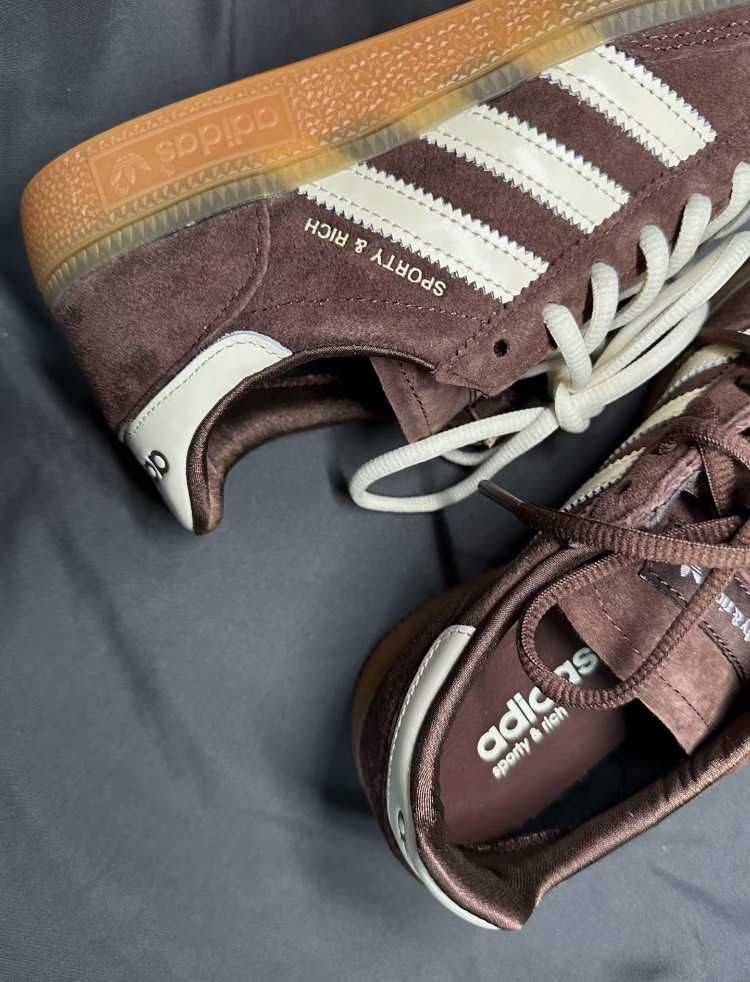 brązowy\Handball\adidas\nowy UnisexTrampki.37