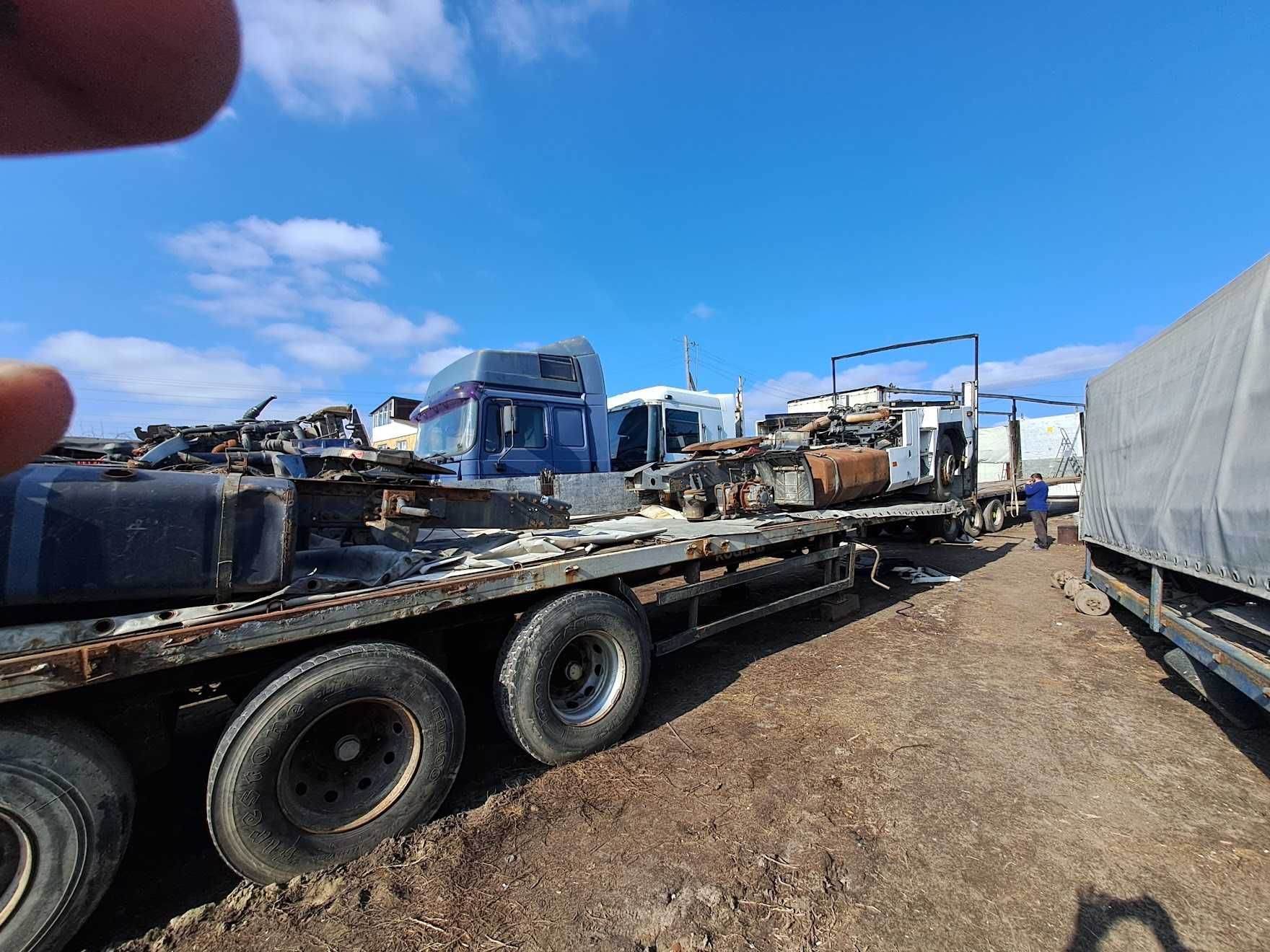 MAN F 2000 19.414  евро 3 по запчастям 414 мотор