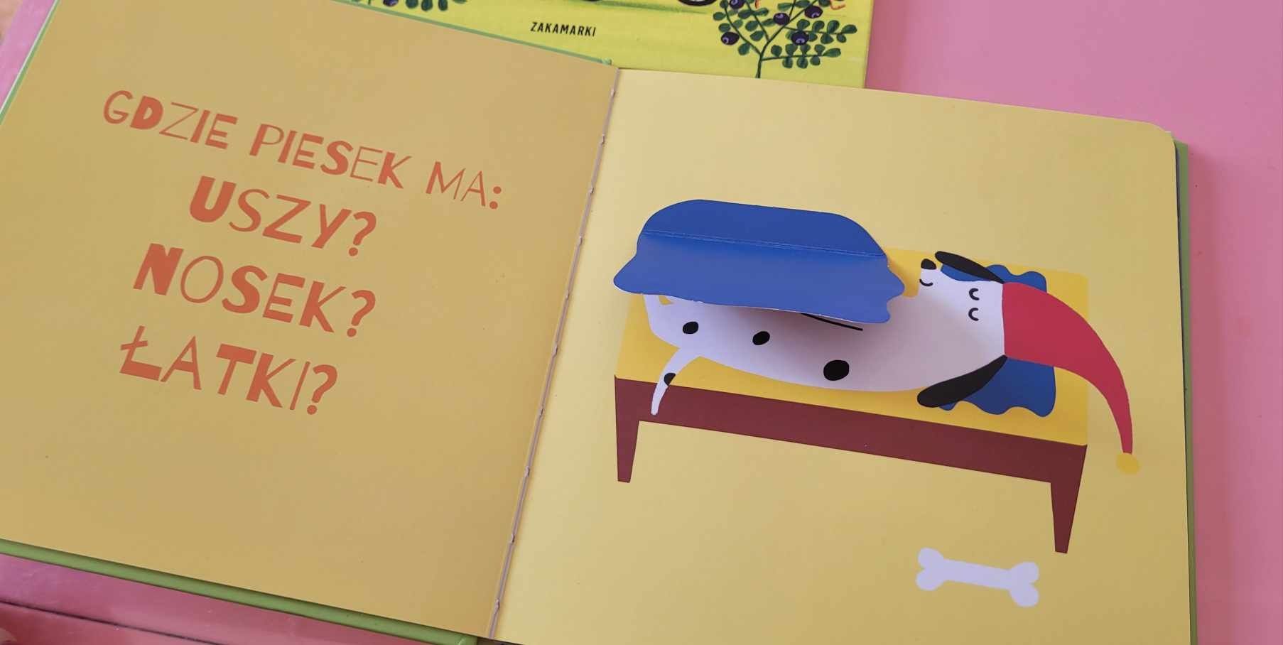 Zestaw 3 książek 1. Babo chce 2. Gdzie kotek ma 3. Wesoły rekin